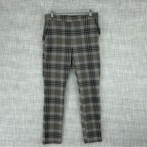 Zara Womens Size M plaid pants 1403 - Picture 1 of 11
